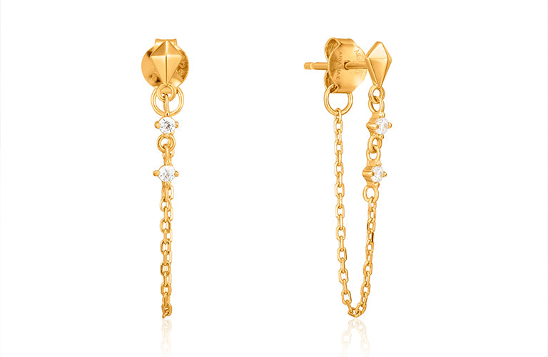 Chain Earrings Jewellery Trend