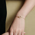 Gold Interlinked Circles Pave Bracelet | Ania Haie Australia