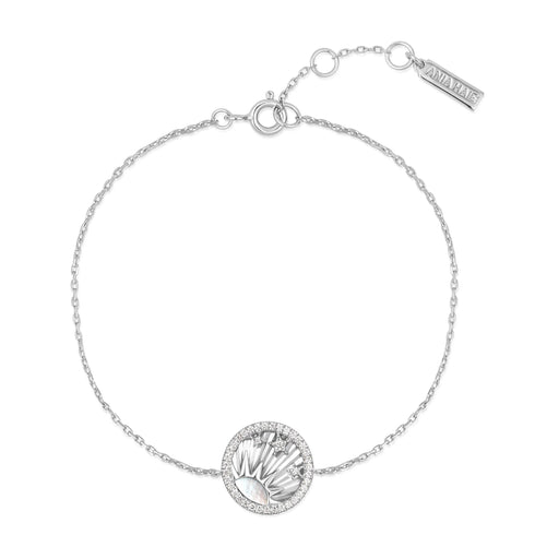 Silver Shiny Sun Stars Bracelet
