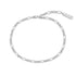 Silver Filia Curb Chain Bracelet