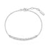 Silver Twisted Bar Bracelet