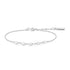Silver Quintet Marquise Bracelet