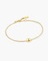 Gold Organic Dome Pebble Bracelet