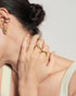 Gold Spiral Adjustable Ring | Ania Haie Australia