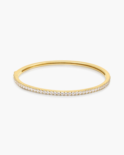 Gold Pave Tennis Bangle | Ania Haie Australia