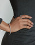 Silver Pave Tennis Bangle | Ania Haie Australia