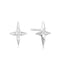 Silver Cross Stud Earrings | Ania Haie Australia