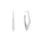 Silver Geometric Hoop Earrings | Ania Haie Australia