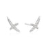 Silver Kiss Pave Studs | Ania Haie Australia