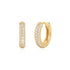 Gold Pave Huggies | Ania Haie Australia