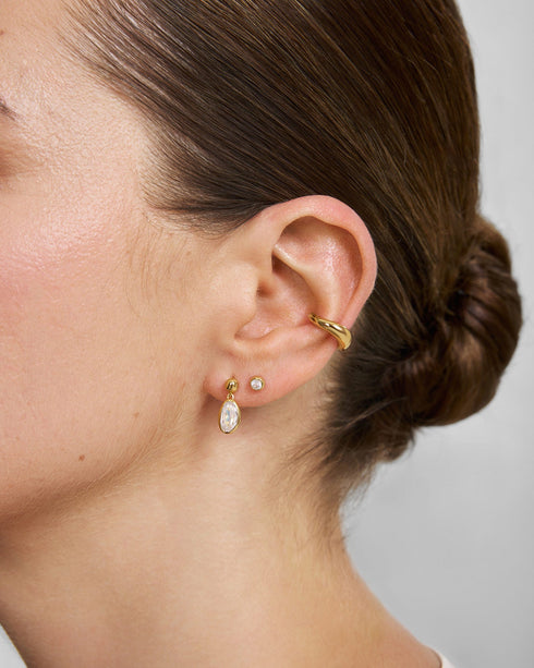 Gold Wave Ear Cuff | Ania Haie Australia