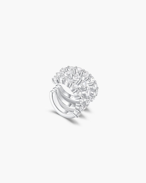 Silver Pave Triple Wrap Ear Cuff | Ania Haie Australia