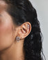 Silver Triple Fringe Stud Earrings | Ania Haie Australia