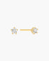 Gold Mini Five-Prong Sparkle Stud Earrings | Ania Haie Australia