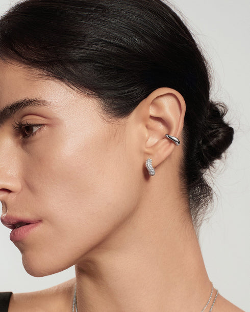 Silver Wave Ear Cuff | Ania Haie Australia