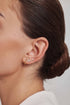 Gold Toi & Moi Stud Earrings