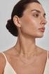 Gold Scattered Station Necklace