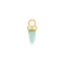 Gold Amazonite Drop Earring Charm | Ania Haie Australia
