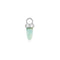 Silver Amazonite Drop Earring Charm | Ania Haie Australia