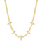 Gold Curb Chain Sparkle Point Necklace | Ania Haie Australia