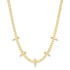 Gold Curb Chain Sparkle Point Necklace | Ania Haie Australia