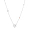 Silver Star Rose Quartz Charm Connector Necklace  | Ania Haie Australia