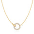Gold Interlinked Circles Pave Necklace | Ania Haie Australia
