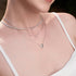 Silver Kiss Pave Necklace | Ania Haie Australia