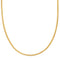 Gold Flat Snake Chain Necklace | Ania Haie Australia