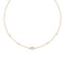 Gold Geometric Satellite Necklace