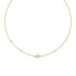 Gold Geometric Satellite Necklace