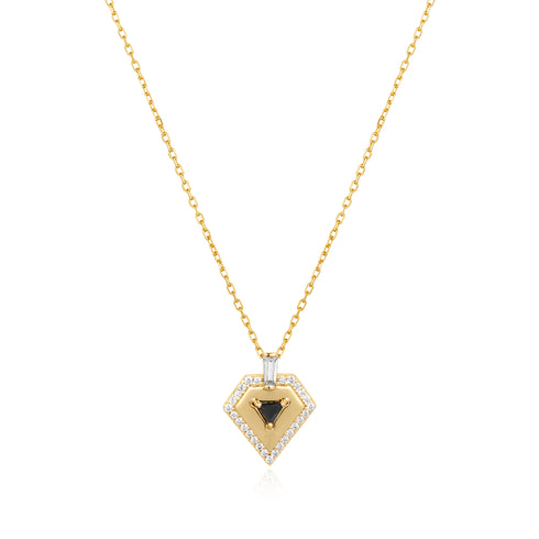 Gold Geometric Necklace