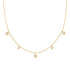 Gold Kyoto Opal Station Necklace