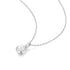 Silver Mother of Pearl Pendant Necklace