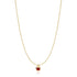 Gold Crimson Solitaire Necklace | Ania Haie Australia