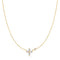 Gold Sparkling Lucky Clover Necklace