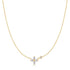 Gold Sparkling Lucky Clover Necklace