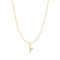 Gold Letter Y Initial Necklace