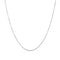 Silver Twisted Chain Necklace