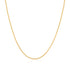Gold Slim Curb Link Chain Necklace