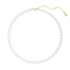 Gold Classic Shell Pearl Beaded Necklace