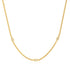 Gold Evil Eye Station Necklace