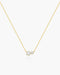 Gold Prong Set Duo Necklace | Ania Haie Australia