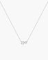 Silver Prong Set Duo Necklace | Ania Haie Australia