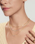Gold Graduated Pave Arc Necklace | Ania Haie Australia