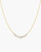 Gold Graduated Pave Arc Necklace | Ania Haie Australia