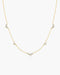 Gold Cluster & Single Station Necklace | Ania Haie Australia