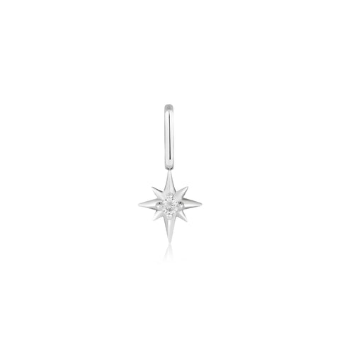Silver Star Charm Pendant | Ania Haie Australia