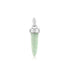 Silver Amazonite Drop Charm Pendant | Ania Haie Australia