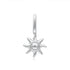 Silver Sunshine Charm Pendant | Ania Haie Australia